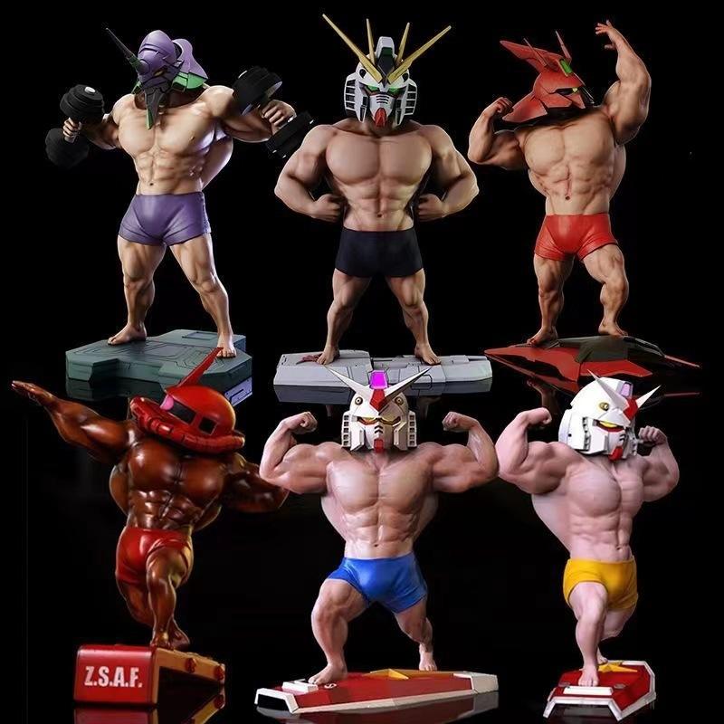 ชุดฟิกเกอร์กันดั้มสายล่ำ ของสะสมจาก ToySoHard